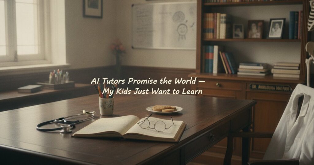 AI Tutors Promise the World — My Kids Just Want to Learn