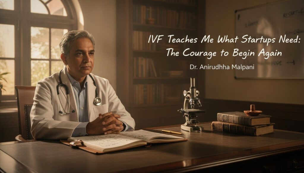 IVF Teaches Me What Startups Need: The Courage to Begin Again
