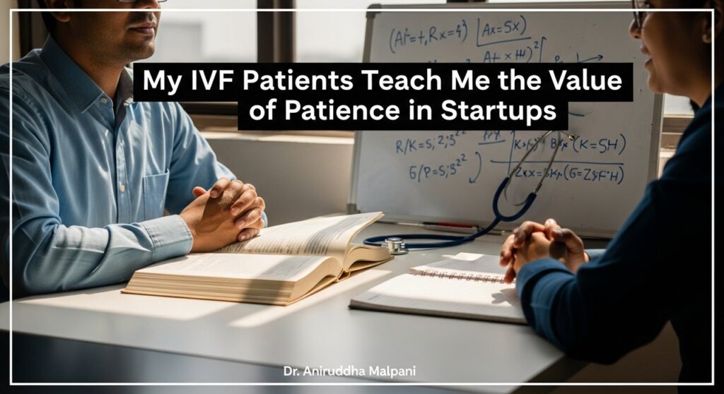 My IVF Patients Teach Me the Value of Patience in Startups
