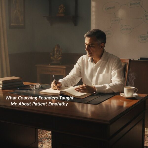 What Coaching Founders Taught Me About Patient Empathy