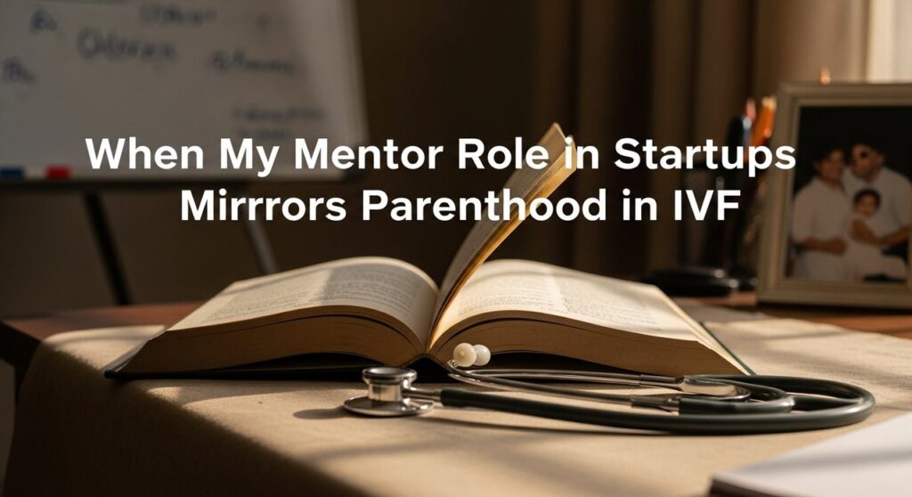 When My Mentor Role in Startups Mirrors Parenthood in IVF