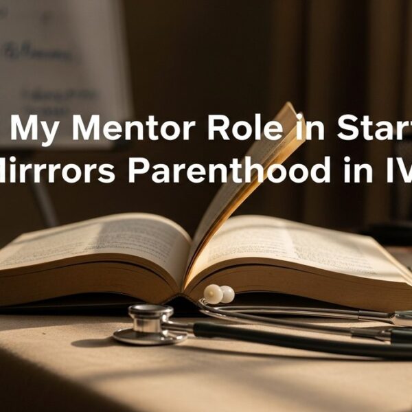 When My Mentor Role in Startups Mirrors Parenthood in IVF