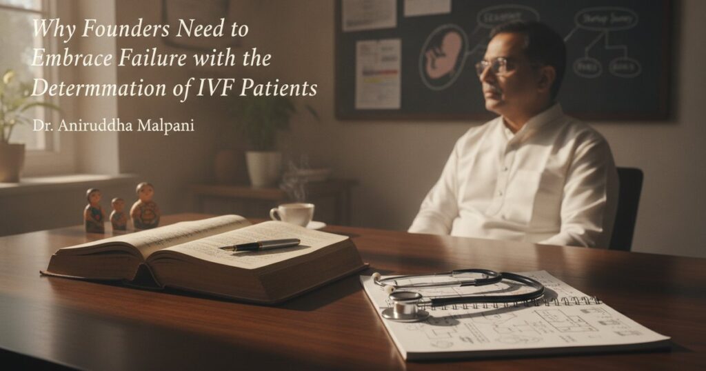 Why Founders Need to Embrace Failure with the Determination of IVF Patients