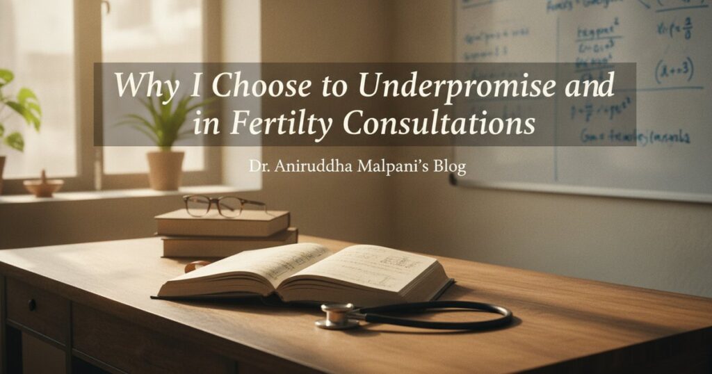 Why I Choose to Underpromise and Overdeliver in Fertility Consultations