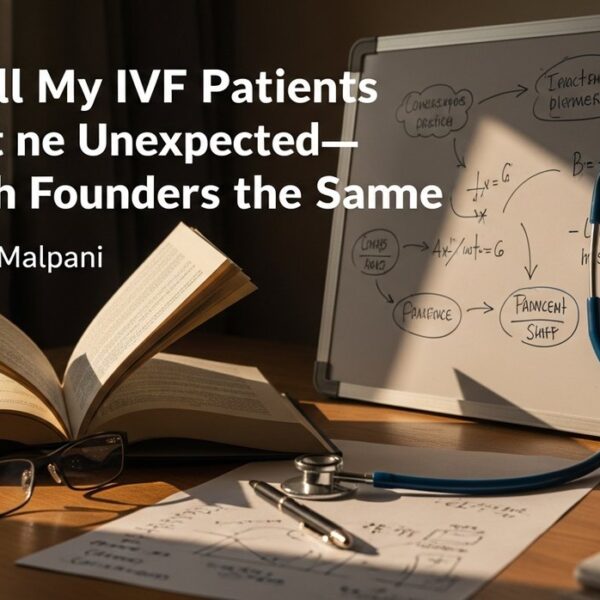 Why I Tell My IVF Patients to Expect the Unexpected—And Teach Founders the Same