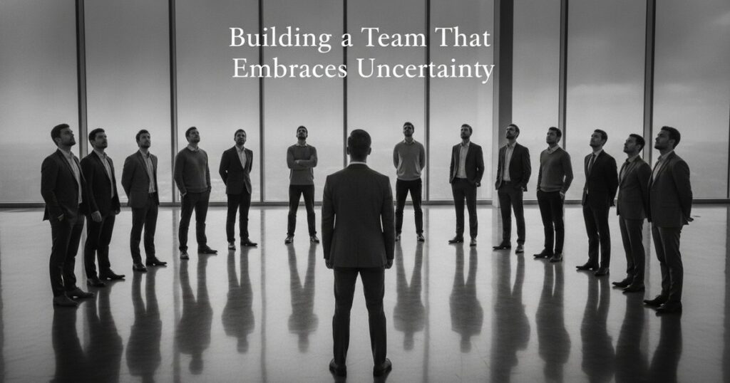 Building a Team That Embraces Uncertainty