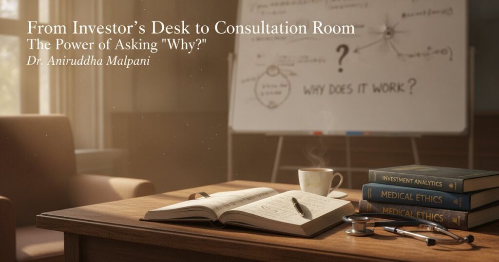From Investor's Desk to Consultation Room: The Power of Asking "Why?
