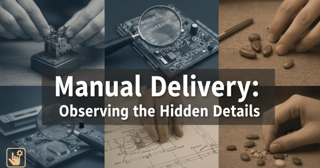 Manual Delivery: Observing the Hidden Details