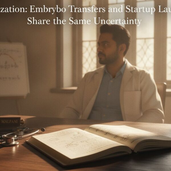 My Realization: Embryo Transfers and Startup Launches Share the Same Uncertainty