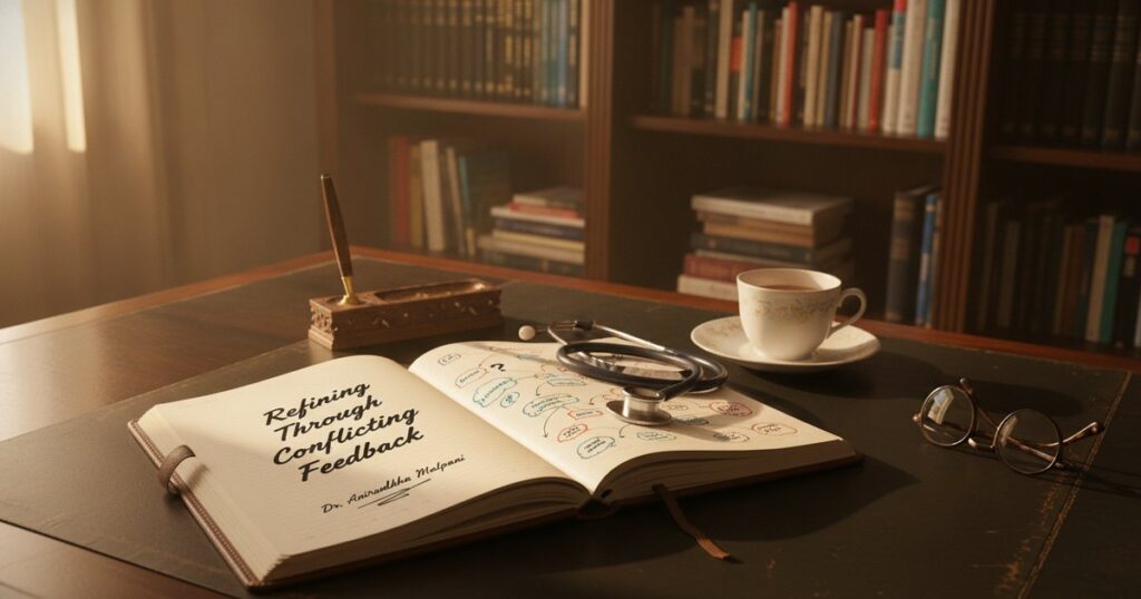 Refining Through Conflicting Feedback