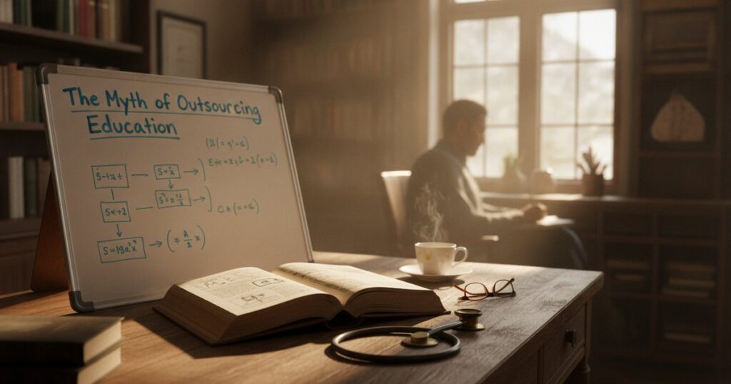 The Myth of Outsourcing Education
