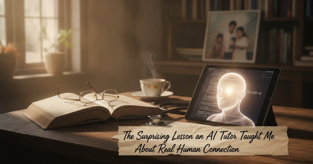 The Surprising Lesson an AI Tutor Taught Me About Real Human Connection
