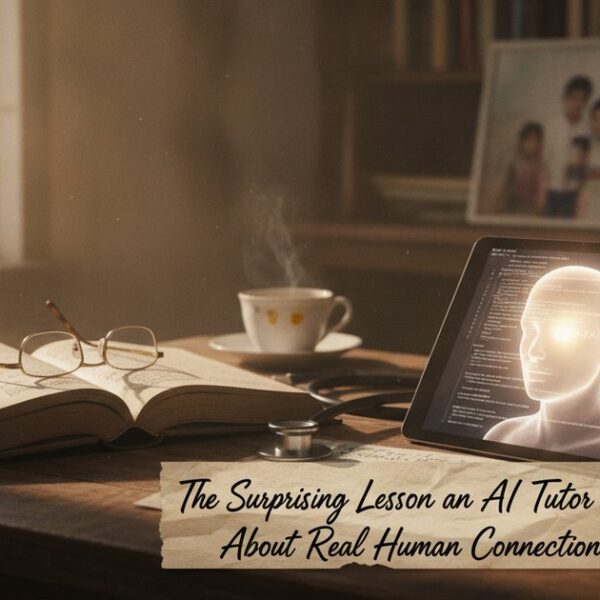 The Surprising Lesson an AI Tutor Taught Me About Real Human Connection