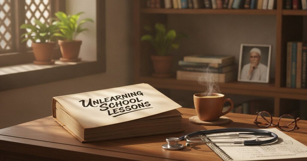 Unlearning School Lessons