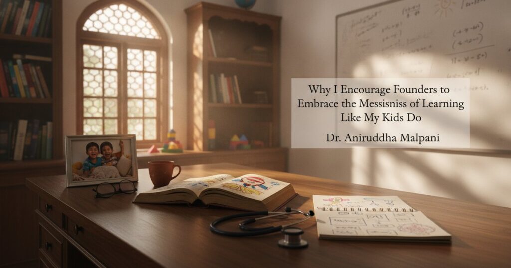 Why I Encourage Founders to Embrace the Messiness of Learning Like My Kids Do