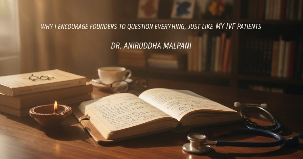 Why I Encourage Founders to Question Everything, Just Like My IVF Patients