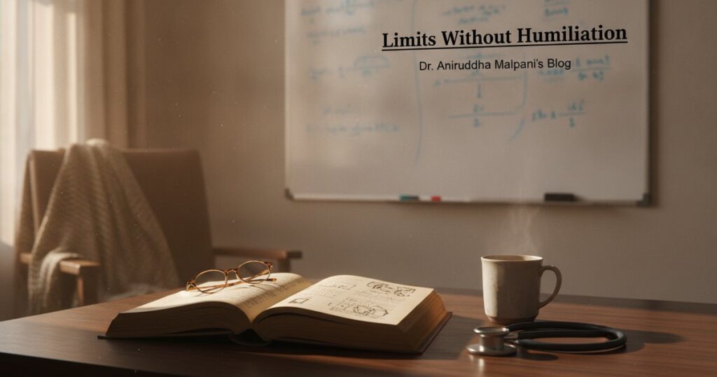 Limits Without Humiliation