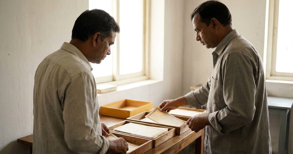 Indian investor sorting holdings to show position sizing, correlation, and liquidity risk management
