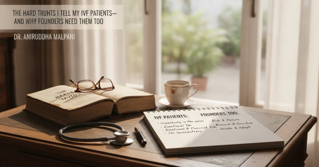 The Hard Truths I Tell My IVF Patients—and Why Founders Need Them Too